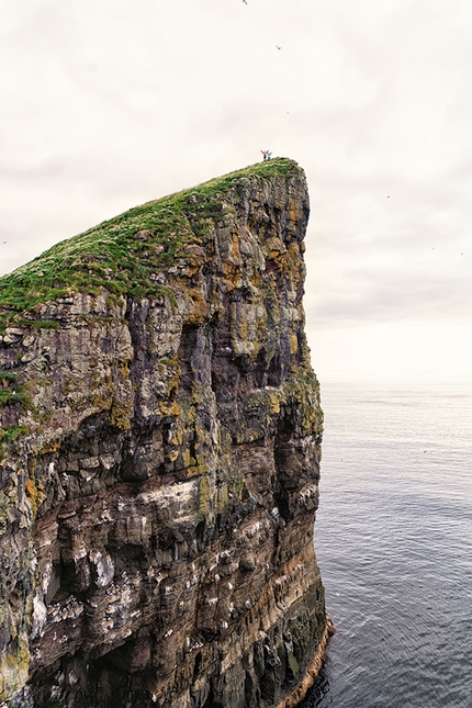 Yuji Hirayama, James Pearson, Cedar Wright, Faroe Islands - James Pearson and Caroline Ciavaldini on the summit