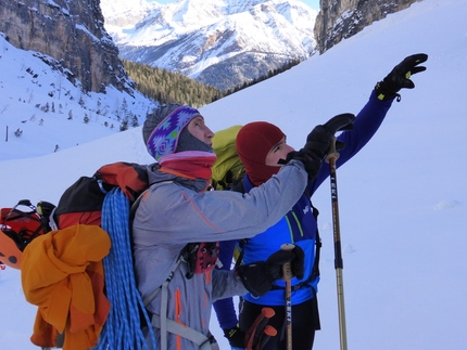 Principessa sospesa, Val Travenanzes, Dolomiti, Beppe Ballico, Andrea Gamberini, Stefano Figliolia - Principessa sospesa in Val Travenanzes: osservando la via