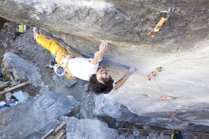 Sachi Amma - Sachi Amma sul tratto chiave dell primo 9b in Giappone, Soul Mate a Gozen Rock 