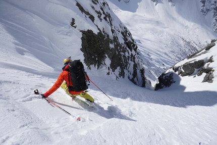 Verdinser Plattenspitze, Daniel Ladurner, Stefan Grüner, Aaron Durogati - Skiing the West Face of Verdinser Plattenspitze (Aaron Durogati, Stefan Grüner, Daniel Ladurner 03/2018)