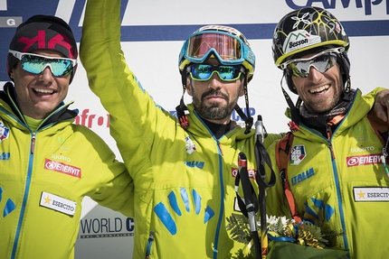 Ski mountaineering World Cup, Madonna di Campiglio - Madonna di Campiglio Individual: 2. Michele Boscacci (ITA) 1. Robert Antonioli (ITA) 3. Matteo Eydallin (ITA)