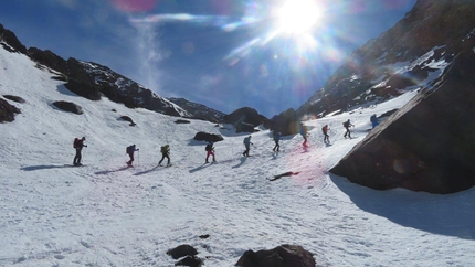 Scialpinismo in Alto Atlante, Marocco