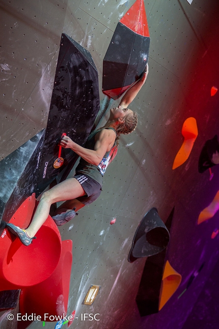 Bouldering World Cup 2018 - Bouldering World Cup 2018 Meiringen Switzerland: Janja Garnbret