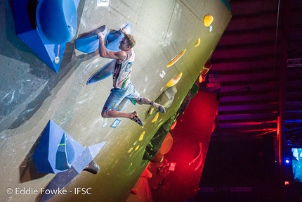 Coppa del Mondo Boulder 2018  - Coppa del Mondo Boulder 2018 Meiringen Svizzera: Jakob Schubert