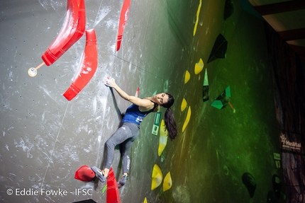 Bouldering World Cup 2018 - Bouldering World Cup 2018 Meiringen Switzerland: Fanny Gibert