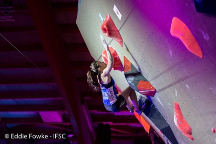 Coppa del Mondo Boulder 2018  - Coppa del Mondo Boulder 2018 Meiringen Svizzera: Miho Nonaka