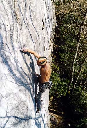 Alessandro Lamberti - Alessandro Jolly Lamberti su Bain de Sang 9a a Saint Loup, Svizzera