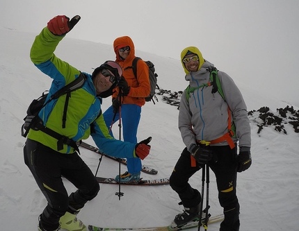 Etna - 2018: con il Diabete, gli sci e le ciaspe alle Porte degli Inferi - Stefano Pisoni, Marco Peruffo e Pietro Vincenzi