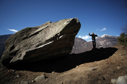 Cresciano boulder - Boulder a Cresciano