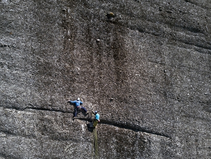 Meteora Grecia - Arrampicata a Meteora in Grecia: in arrampicata su Marvelous Marbles (165m, 9+).