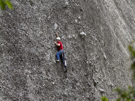 New rock climbs at Meteora in Greece