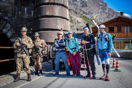 Der Lange Weg, Red Bull - Red Bull Der Lange Weg 2018: on the border at Bardonecchia