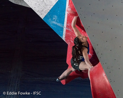 Bouldering World Cup 2018 - Bouldering World Cup 2018 at Moscow: Miho Nonaka