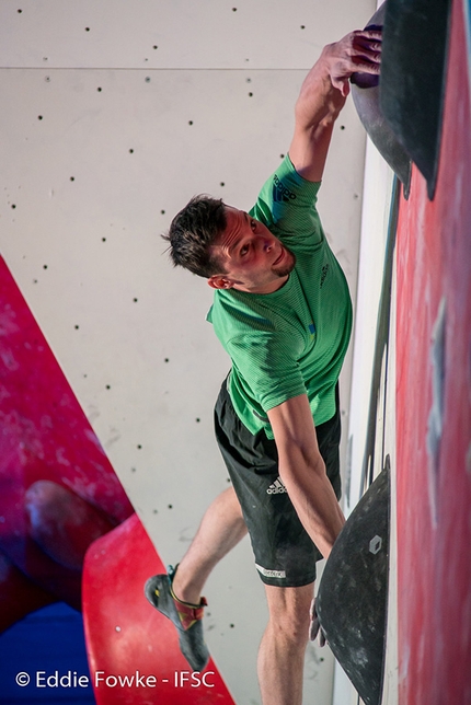 Coppa del Mondo Boulder 2018 - Coppa del Mondo Boulder 2018 a Mosca: Jernej Kruder