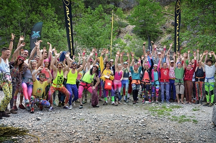 King of Kanzi, Climbing Festival, Austria - The participants of the King of Kanzi Climbing Festival in Austria