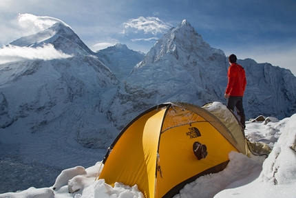 Everest - Lhotse traverse, Sherpa Tenji, Jon Griffith - Everest - Lhotse traverse