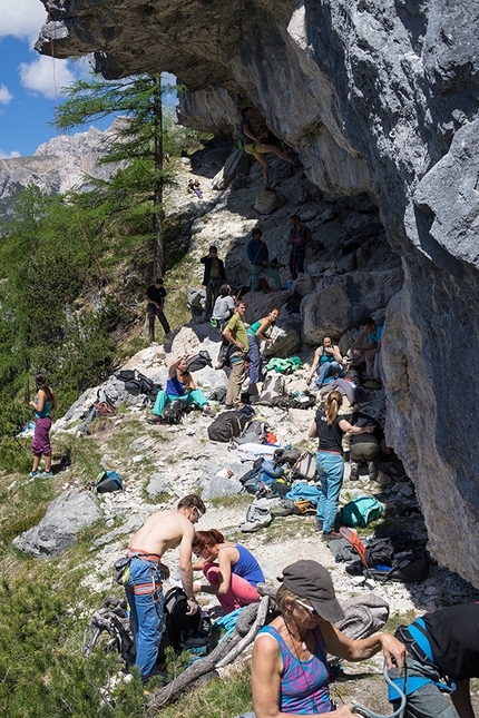 Dolorock Climbing Festival - Durante il Dolorock Climbing Festival 2017 in Val di Landro e Dobbiaco, Dolomiti