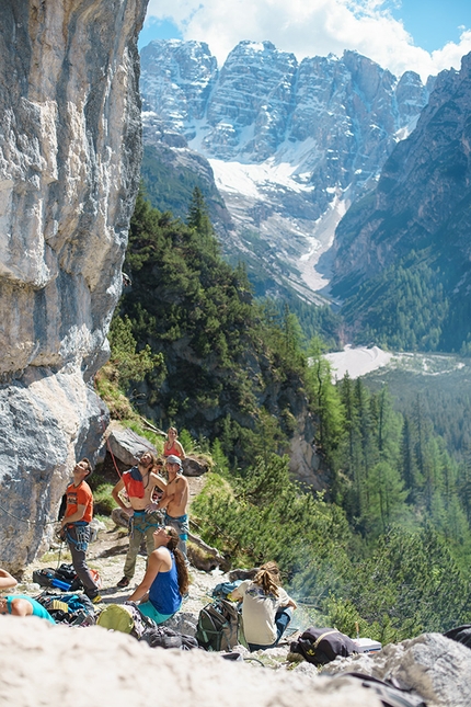 Dolorock Climbing Festival - Durante il Dolorock Climbing Festival 2017 in Val di Landro e Dobbiaco, Dolomiti