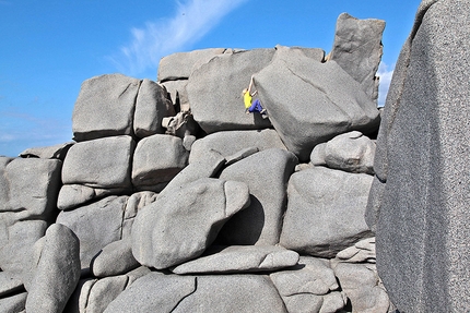 Tatjana, il granito e l'arrampicata