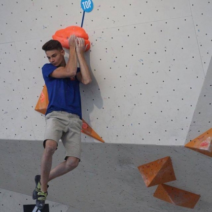 Coppa Europa Giovanile Boulder: Davide Marco Colombo trionfa in Portogallo