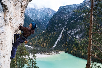 Dolorock 2018 - Sport climbing at the crag Stube, Val di Landro, South Tyrol, Italy