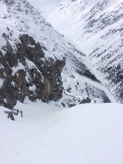 Sébastien de Sainte Marie - Sébastien de Sainte Marie: Schiesshorn west face (2605m). 