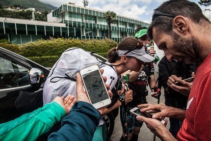 Salewa Ironfly - Durante il Salewa Ironfly 2018: Briefing Meteo Dominika e DiPietroTEAM