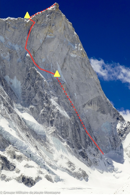 Changabang, Léo Billon, Sébastien Moatti, Sébastien Ratel - Changabang North Face climbed by Léo Billon, Sébastien Moatti and Sébastien Ratel from 11 - 13 May 2018 