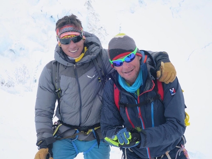 Everest, Lhotse, Marco Camandona, François Cazzanelli - François Cazzanelli e Marco Camandona