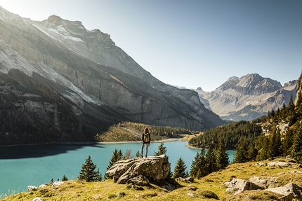 Svizzera bike tour - Svizzera Regione di Berna: Lago di Oeschinen e Kandersteg