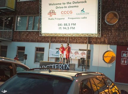 Dolorock Climbing Festival 2018 - Dolorock Climbing Festival: drive-in cinema speakers