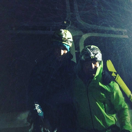 Simon Gietl, Vittorio Messini, Ortler, Lavaredo, Großglockner - Simon Gietl & Vittorio Messini on the summit of Ortler