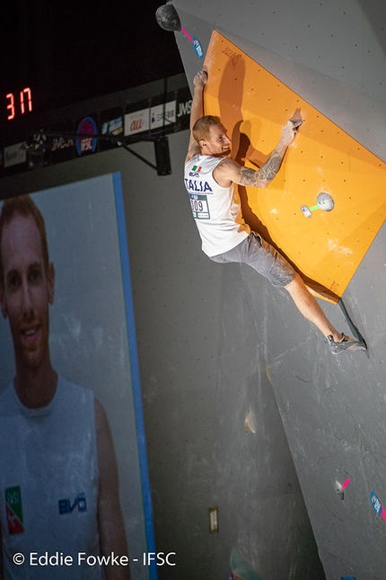 Coppa del Mondo Boulder 2018, Hachioji - Coppa del Mondo Boulder  Hachioji: Gabriele Moroni