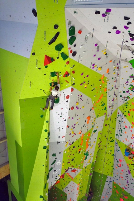 Palestra d'arrampicata Lino Lacedelli, Cortina d'Ampezzo - Durante l'inaugurazione della nuova palestra d'arrampicata Lino Lacedelli a Cortina d'Ampezzo il 02/06/2018