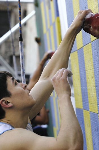 IFSC Climbing Worldcup Speed - Trento 2007 - Ai blocchi di partenza della World Cup Speed