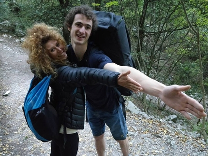 Sara Grippo, Adam Ondra - Sara Grippo e Adam Ondra