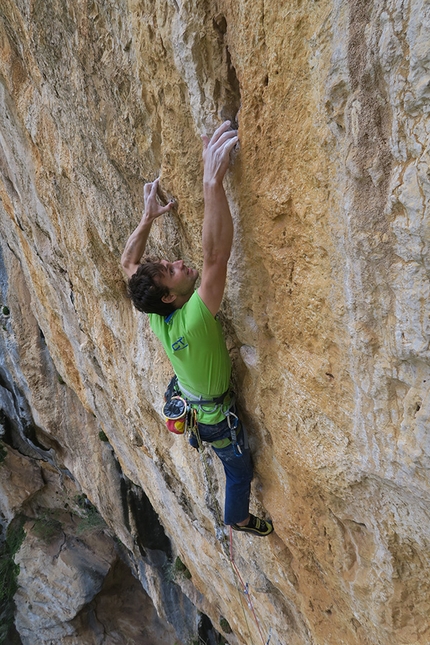 Jozef Kristoffy, Hotel Supramonte, Sardinia - Jozef Kristoffy climbing Hotel Supramonte in Sardinia