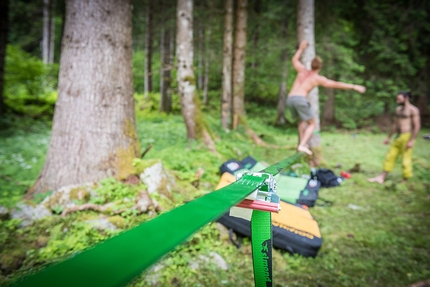 GraMitico 2018, Valle di Daone - GraMitico 2018 in Valle di Daone: non solo arrampicata boulder, anche slackline