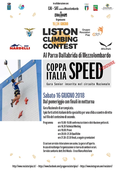 Liston Climbing Contest 2018 - Mezzolombardo - 