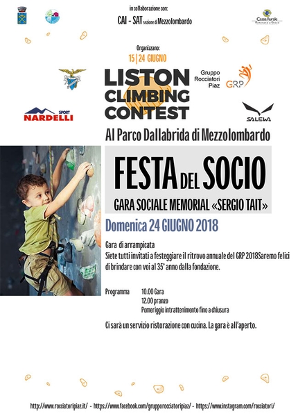 Liston Climbing Contest 2018 - Mezzolombardo - 