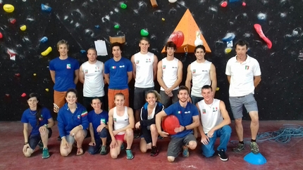 Nazionale italiana di arrampicata sportiva Lead, il punto del CT Luca Giupponi