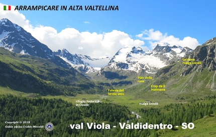 Arrampicata sportiva in Val Viola, Alta Valtellina