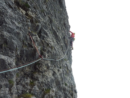 Third Stone From The Sun, nuova via sulla Mongolfiera, Grigna Meridionale