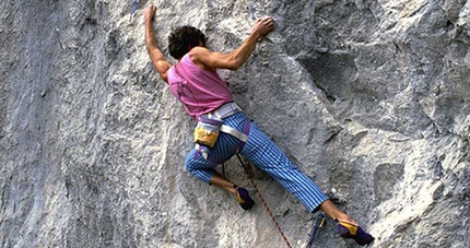 Arrampicarnia, Attilio De Rovere - Durante il primo meeting di Arrampicarnia