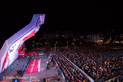 Stefano Ghisolfi Chamonix - The final at Chamonix of the Lead World Cup 2018