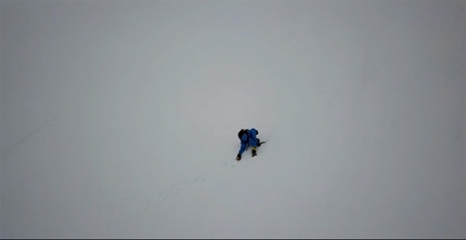 Broad Peak drone footage of Rick Allen rescue