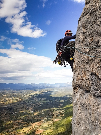 Incerto Mattino, Punta Cusidore, Sardegna, Luca Rossi - Incerto Mattino alla Punta Cusidore: 10° tiro, la variante