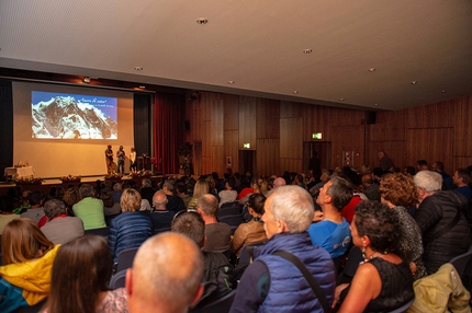 Karl Unterkircher Award 2018 - The spectators at the Karl Unterkircher Award 2018 at Selva di Val Gardena on 14/07/2018