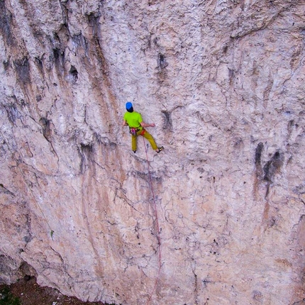 La Vela, arrampicata a Trento - La Vela di Trento: Stefano Girardi su Stefy way