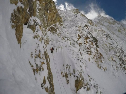 Latok I, Alexander Gukov, Sergey Glazunov - Latok I (7,145 m), Karakorum: Gukov's 2017 attempt